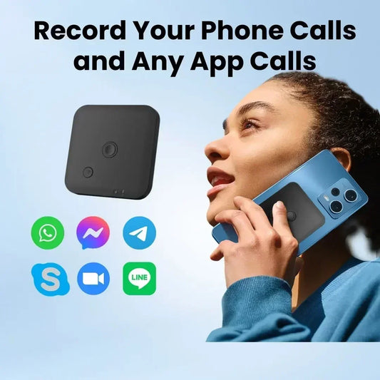 Powered Voice and Call Recorder with Speech-to-Text & Summarization, Supports 100 Languages - Valueboxeu