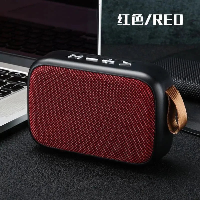 New Wireless Bluetooth Speaker Outdoor Portable Subwoofer Mini Speaker Home Cloth Card Speaker - Valueboxeu