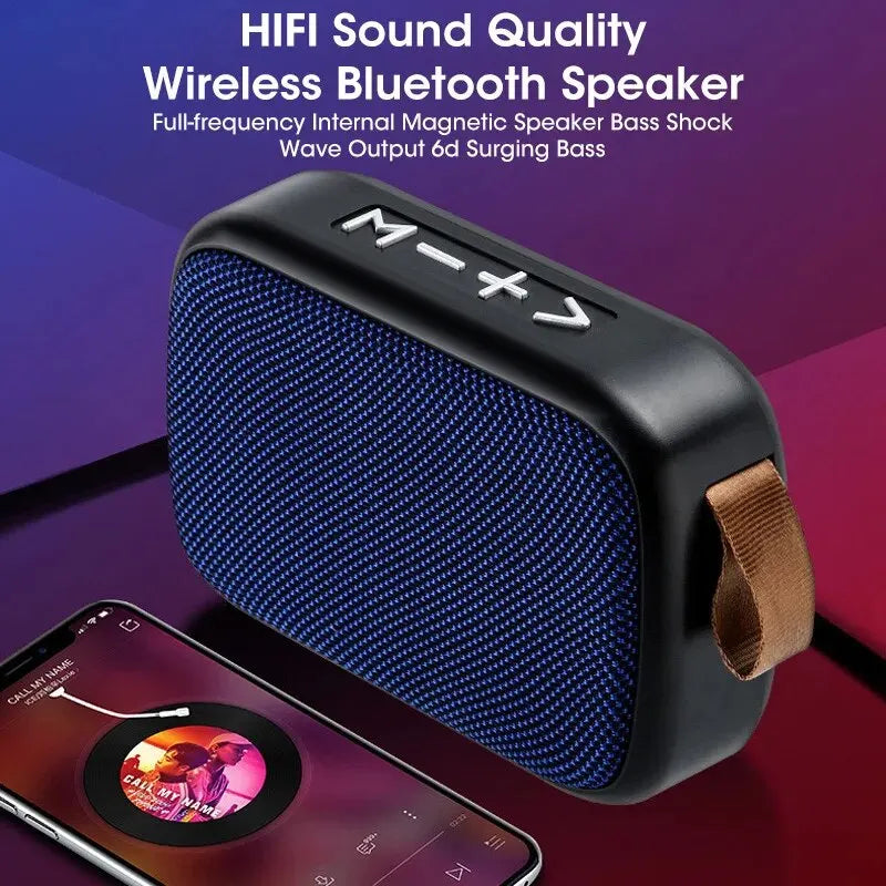 New Wireless Bluetooth Speaker Outdoor Portable Subwoofer Mini Speaker Home Cloth Card Speaker - Valueboxeu